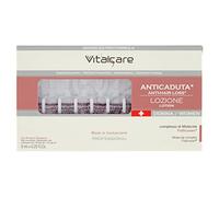 Vitalcare | Swiss - Tratamiento anticaída para mujer, energizante, reestructurante, con complejo molecular Follicusan, 10 viales anticaída para mujer de 6 ml, con práctico dosificador
