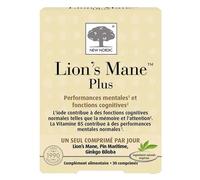 Vitalco New Nordic Lion's Mane Plus Claridad Mental, Memoria y Equilibrio Nervioso - 30 Comprimidos