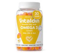 VITALDIN Gominolas Omega-3 Sin Azucar Triple EPA DHA ALA 60 uds