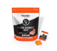 VITALDIN SPORT Power Gummies - Protección y recuperación muscular - 2 gr de Aminoácidos BCAA de ratio 2:1:1 por serving + Vitamina B6 - Doypack de 30 Bites de gominola - Sabor naranja - Vegano