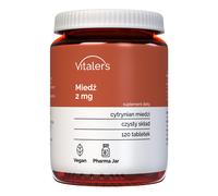 Vitaler's Cobre 2 mg - 120 Tabletas