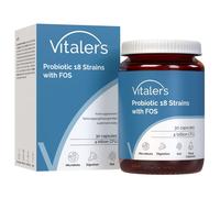 Vitaler's Probiótico 18 cepas con FOS - 30 cápsulas