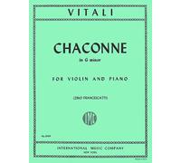 VITALI - Chacona en Sol menor para Violin y Piano (Charlier/Francescatti)