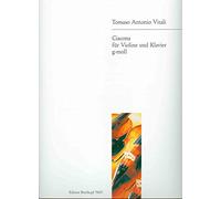 Vitali: Chaconne (Ciacona) in G minor (Violin & Piano)