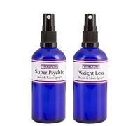 Vitali-Chi Pérdida de peso y Super Psychic Aura & Room Spray Bundle - con pomelo rosa, bergamota y naranja, limón y pachulí aceites esenciales puros - 50 ml