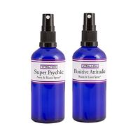 Vitali-Chi Positive Attitude and Super Psychic Aura & Room Spray Bundle - con bergamota y mandarina, limón y pachulí aceites esenciales puros - 50 ml