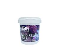 Vitalis Mixed Reef Food (50 g, 100 - 400 micras escamas) - Polvo micronizado para acuarios - para corales rocosos, corales blandos y filtradores