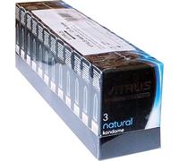 Vitalis Premium Natural - 36 (12 x 3) Regular Preservativos