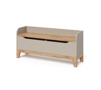 VitaliSpa Baúl de Juguetes Malia, Cachemira/Artesanal, 107.2 x 50 cm con Asiento, con Espacio de Almacenamiento y combinable con Otros Muebles Malia