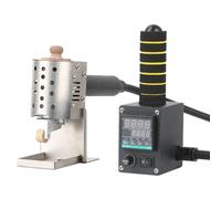 VitalisWorks Máquina Comercial de Rodillos de Pegamento termofusible, dispensador Manual de Pegamento termofusible de 150 W,aplicador de Adhesivo de 50 ml/150 ml. (50ml)