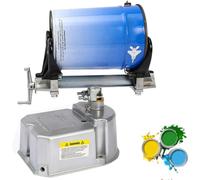 VitalisWorks Mezclador de agitador de Pintura neumático, agitador de Mezcla de tintas de Pintura de 1-5L, diámetro del Barril de Abrazadera Ajustable 80-250 mm, oscilación de 30 ° y Velocidad
