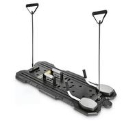 VITALmaxx Pilates Set Reformer Fitnessboard | Aparatos de fitness para el hogar | Tabla de pilates con entrenador abdominal para el hogar | Pilates Reformer Push Up Board con asas de flexión | Kit de