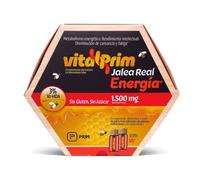 Vitalprim jalea real energía 1500 mg 20 viales 10 ml - complemento alimenticio para adultos