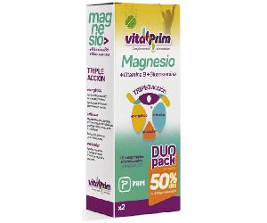 VitalPrim Magnesio Dúo 40 Comprimidos Efervescentes