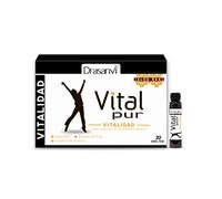 DRASANVI VITALPUR VITALIDAD - Jalea Real + Germen de Trigo + Levadura de Cerveza - Rico en nutrientes, vitaminas, minerales y ácidos grasos - 20 viales x 15ml