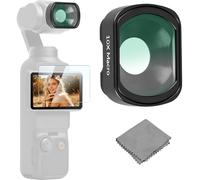 VITALUXE Objetivo macro magnético 10X para DJI Osmo Pocket 3/Osmo Pocket 4 | DJI Osmo Pocket 3/4 - Lente de aumento de 10 aumentos, accesorios para macrofotografía y primeros planos de joyas/flores