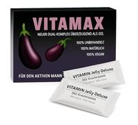 Vitamax Oral Jelly Extra Fuerte - Potenciador de Testosterona para Hombres con Tribulus, Ginseng y L-Arginina - Efecto Rápido y Máxima Resistencia - 5 Sobres de Alta Dosis