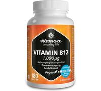 Vitamaze Vitamina B12 1000 µg 180 Comprimidos Veganos