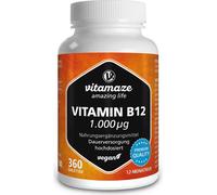 Vitamaze Vitamina B12 1000 µg de Alta Dosificación - 360 comprimidos Vitamaze
