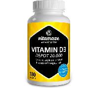 Vitamaze Vitamina D3 20000 UI Depot 180 Comprimidos