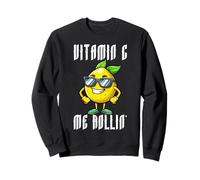 Vitamin C Me Rollin Cool Lemon Gafas De Sol Citrus Pun Sudadera