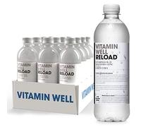 Vitamin Well - Enriquecido con Vitaminas D y B, Magnesio, Zinc, Alternativa Saludable, Sabor Limón-Lima/Reload (12 x 500ml)