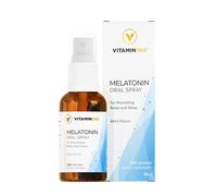 Vitamin360: spray oral de melatonina 1 mg (30 ml, sabor menta)