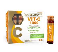 Marnys Suplemento Vitamina C Liposomal 1000 mg Bebible Vegano – 20 viales Sabor Naranja