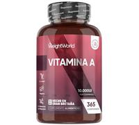 Vitamina A 10000 UI - 365 Comprimidos de Acetato de Retinol Vegano y Sin OGM para 1 Año - La Vitamina A contribuye al mantenimiento normal de la vista (EFSA)