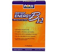Vitamina B-12, Energía Instantánea - 75 paquetes