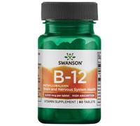 Vitamina B-12 Metilcobalamina, 5000mcg Alta Absorción - 60 comp.