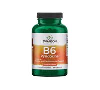Vitamina B-6 Piridoxina 100 mg 250 Cápsulas Swanson Health Products