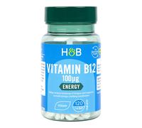 Vitamina B12, 100mcg - 120 tabletas