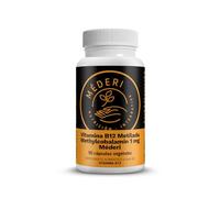 Vitamina B12 Metilada Méderi Methylcobalamin 1mg 90 cápsulas vegetales