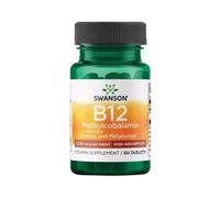 Vitamina B12 Metilcobalamina 5000mcg 60 Comprimidos Swanson