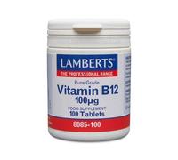 Vitamina B12 (Metilcobalamina) Vegana 100mcg 100 Comprimidos Lamberts