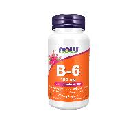 Vitamina B6 100mg 100 Cápsulas Now