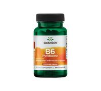 Vitamina B6 Piridoxina 100 mg 100 Cápsulas Swanson Health Products