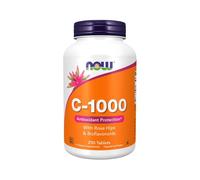 Now Foods Vitamina C-1000 Bioflavonoides De Escaramujo 250 Tab