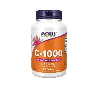 Vitamina C 1000 con Escaramujo y Bioflavonoides 100 Comprimidos Now Foods
