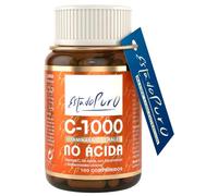 Vitamina C 1000 mg Estado Puro | 100 Comprimidos con Escaramujo y Bioflavonoides Cítricos | Suministro para 3 Meses | Alta Absorción, Suave para el estómago | Vegana, Sin Gluten | Tongil (1)