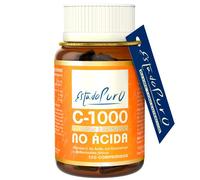 Vitamina C 1000 mg Estado Puro | 100 Comprimidos con Escaramujo y Bioflavonoides Cítricos | Suministro para 3 Meses | Alta Absorción, Suave para el estómago | Vegana, Sin Gluten | Tongil (1)
