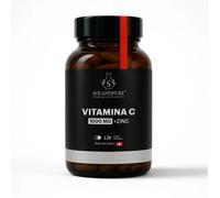 Vitamina C 1000 mg + Zinc Liberación Lenta - 120 Cápsulas Vegetales | Sistema Inmunitario, Energía y Formación de Colágeno | 1 al Día (+4 Meses) - Calidad Premium Solandpure®