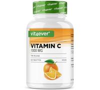 Vitamina C 1000mg - 365 tabletas en un año - Efecto retardado - Vitamina C + extracto de rosa mosqueta + bioflavonoides cítricos - Vegano
