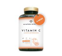 Vitamina C 1000mg + 50mg Bioflavonoides - Vitamina C Pura Natural Reduce el Cansancio y la Fatiga. Vitaminas Sistema Inmunologico - Vegano 180 Cápsulas N2 Natural Nutrition