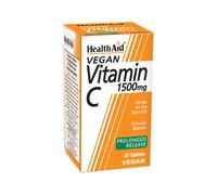 Vitamina C 1500mg Liberación Prolongada 30 Comprimidos Health Aid