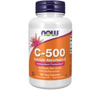 Now Foods Vitamina C-500 Ascorbato de calcio-C - 100 Cápsulas