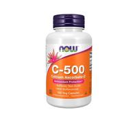 Vitamina C-500 Ascorbato de Calcio (No Ácida) 100 Cápsulas Now Foods