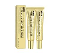 Vitamina C Booster Shot Serum, Vitamina C Wrinkle Glowing Essence Cream, blanqueador e hidratante Glow Toner, mejora el tono de la piel y la suavidad (2pc)