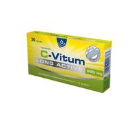 Vitamina C de liberación prolongada C-Vitum Long Active Oleofarm (30 cápsulas)